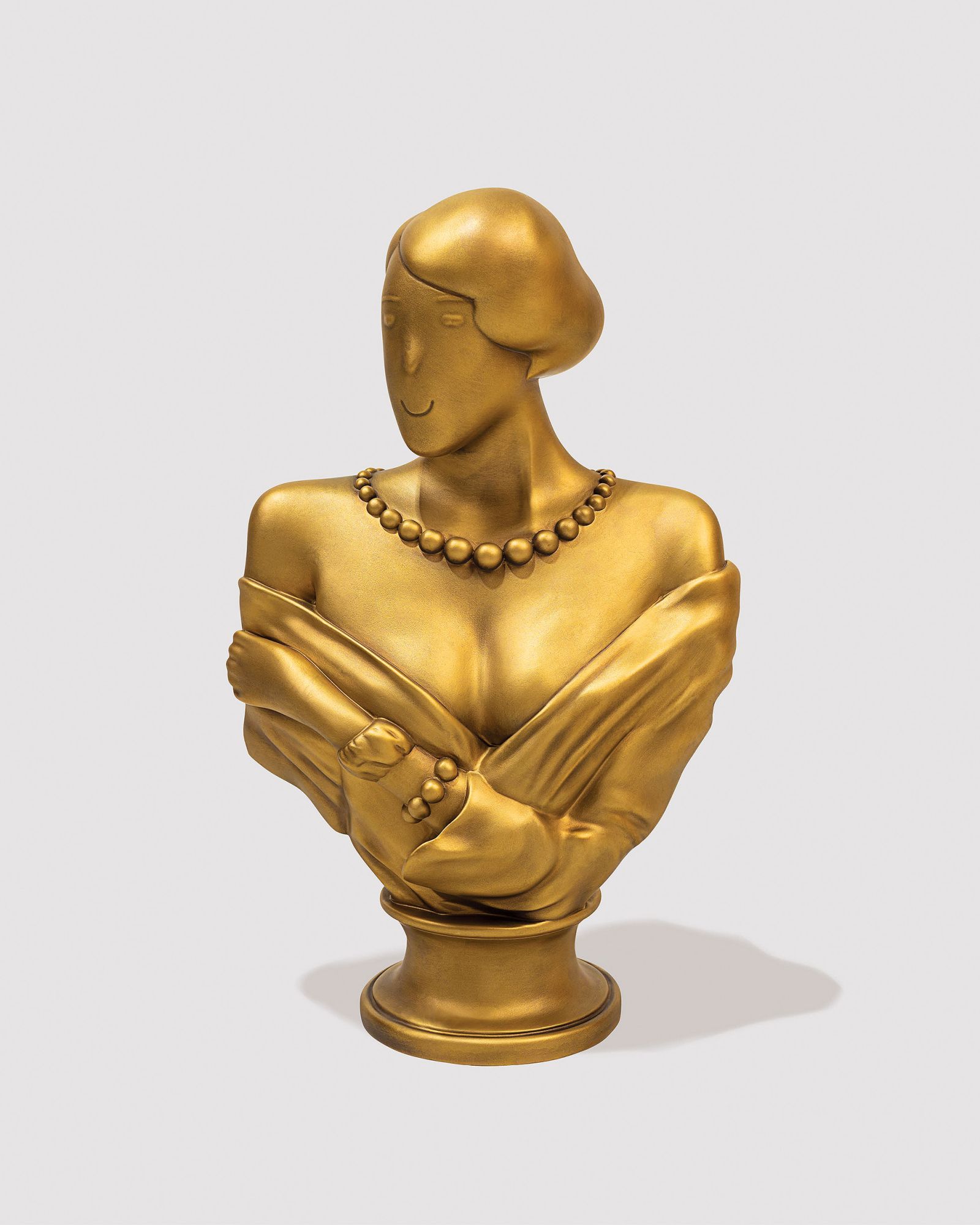 Bronasta skulptura Sweet Jane, ki jo je Evgen Čopi Gorišek ustvaril v sodelovanju s hongkonškim kreativnim studiem AllRightsReserved.