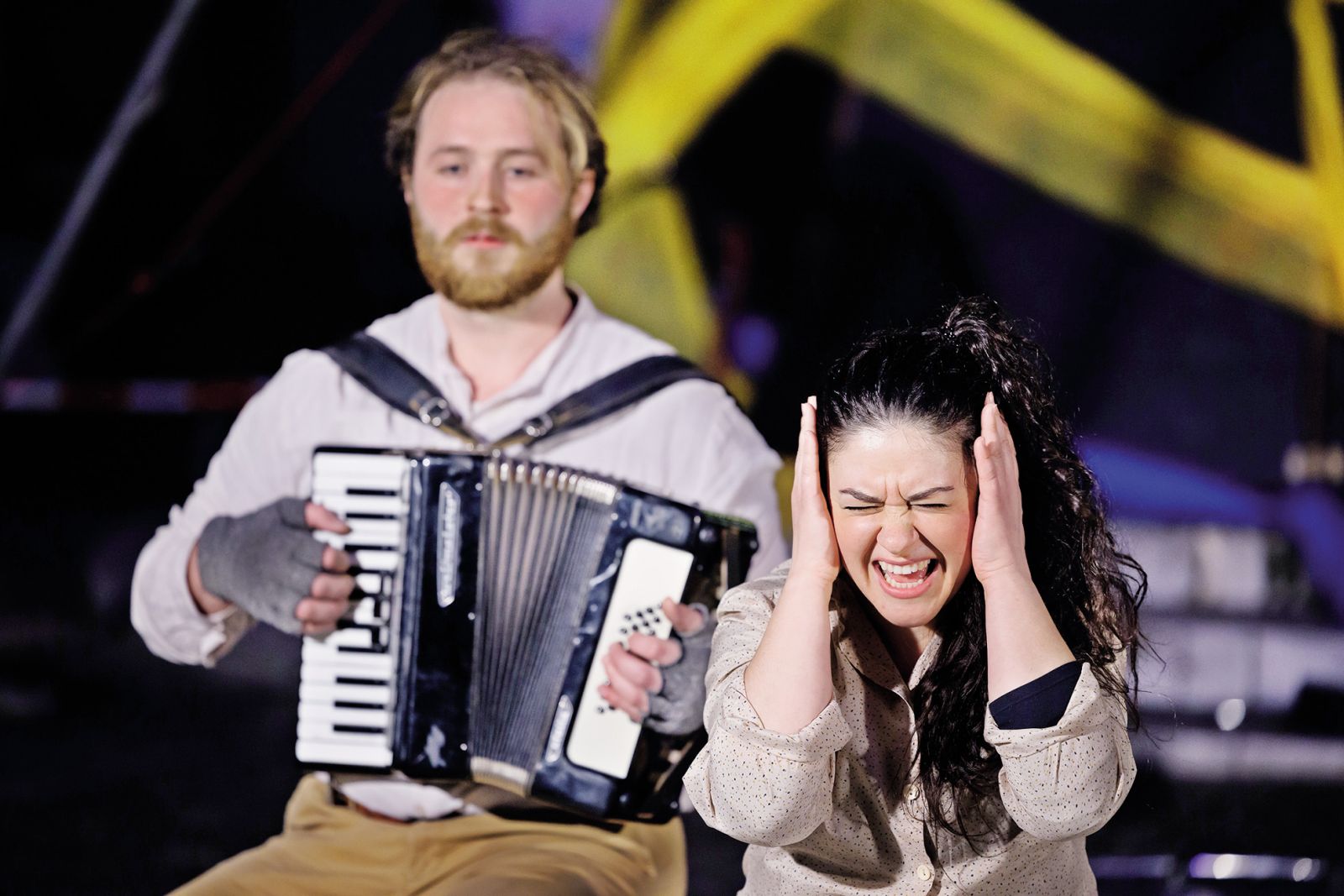 Silvia Viviani & Jonas Tomšič (SLO/ITA): Samo besede – Parole, parole | Luka Dakskobler