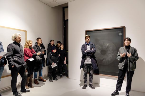 Peter Koštrun: Zlomil sem si čas, Foto Željko Stevanić/IFP Galerija Photon, LJ
