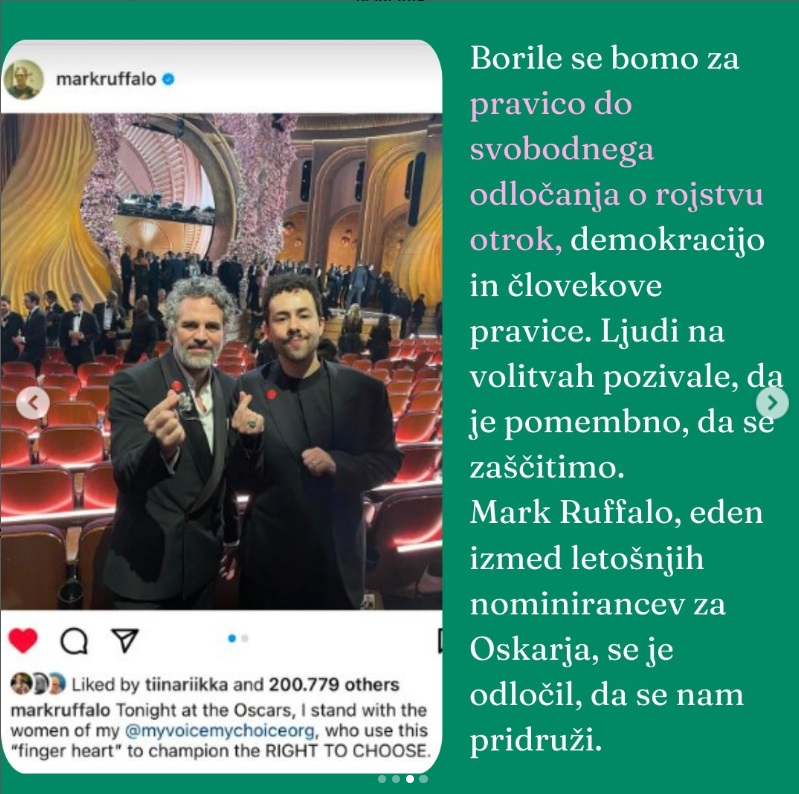Instagram / Inštitut 8. marec