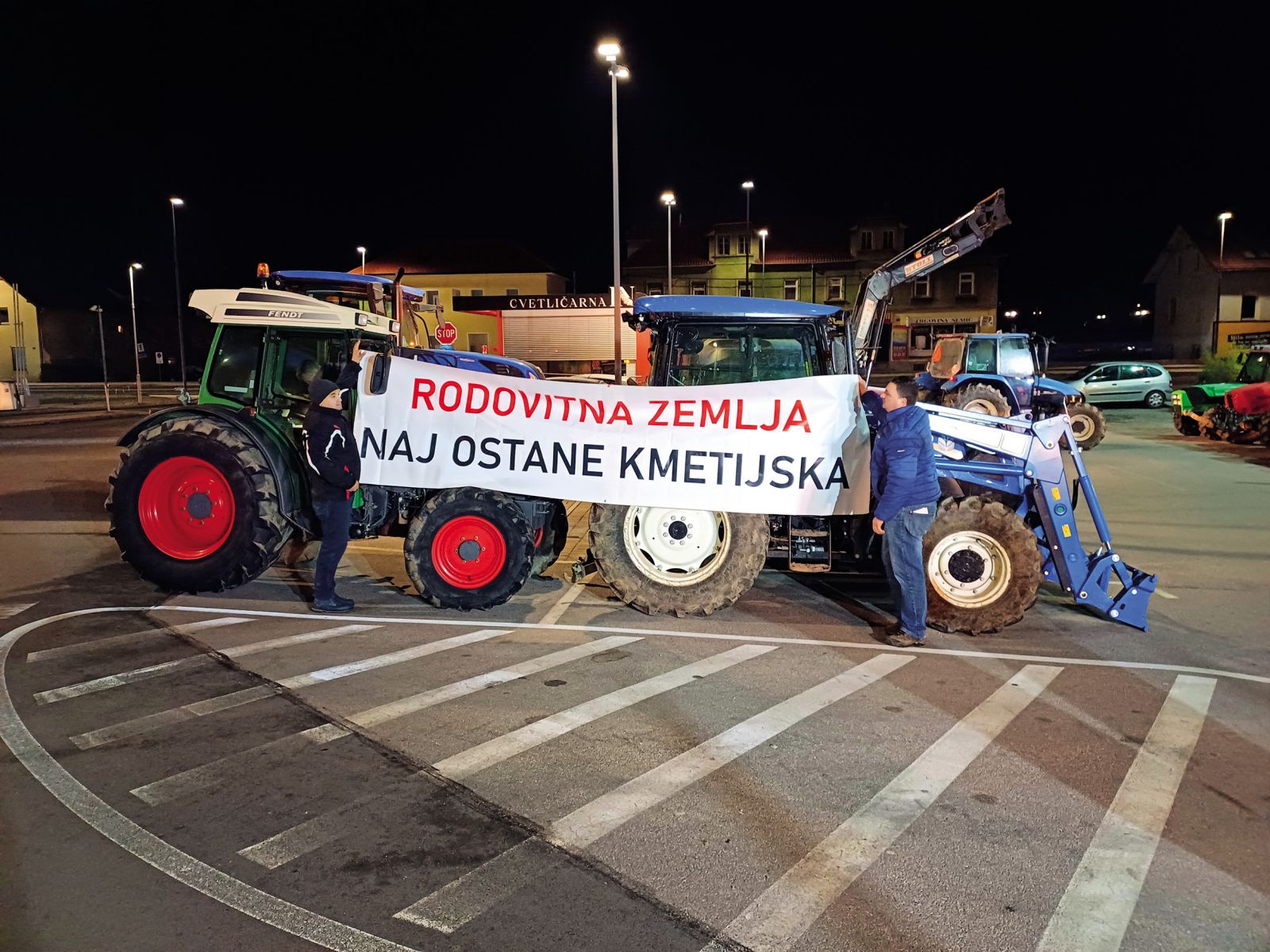 Protest savinjskih kmetov februarja letos