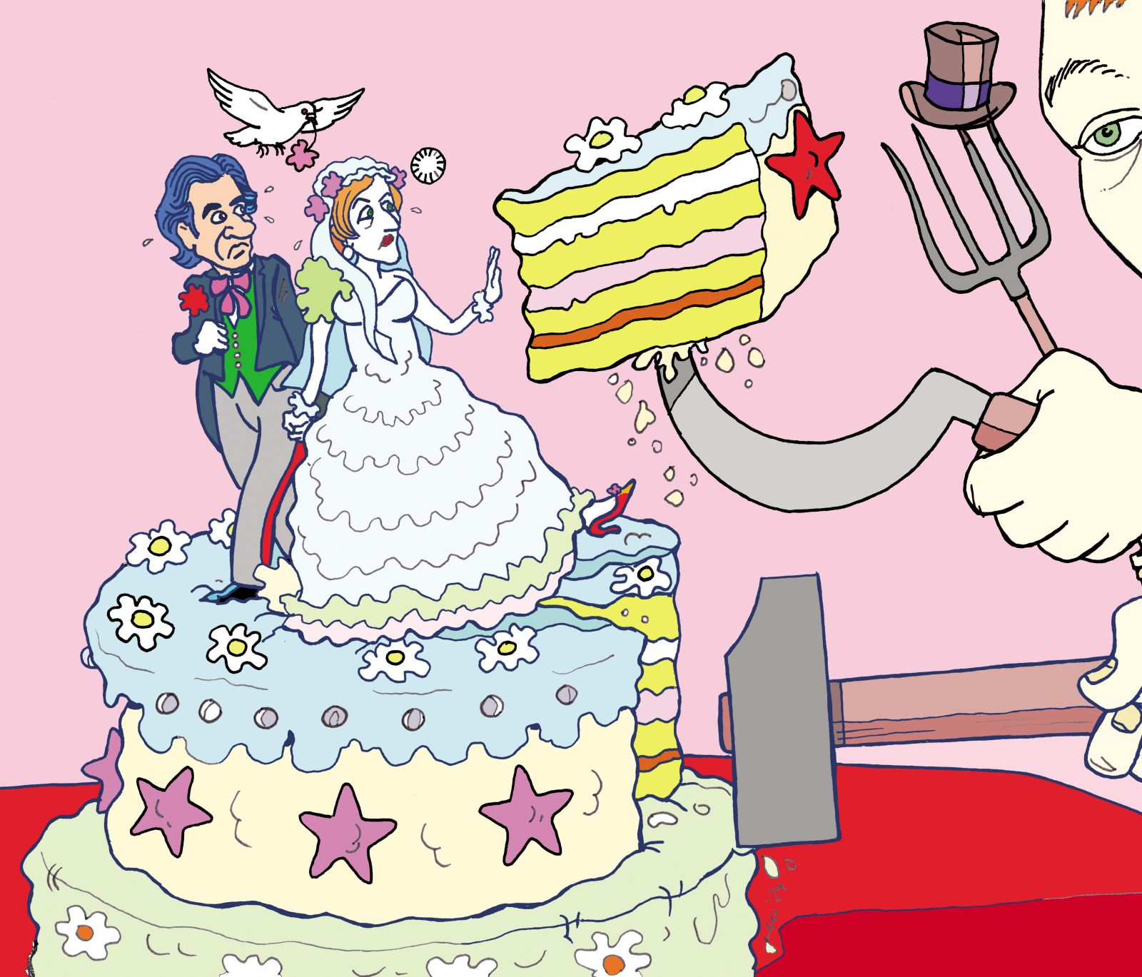 Komentar / Malomeščanska svatba in ločitve