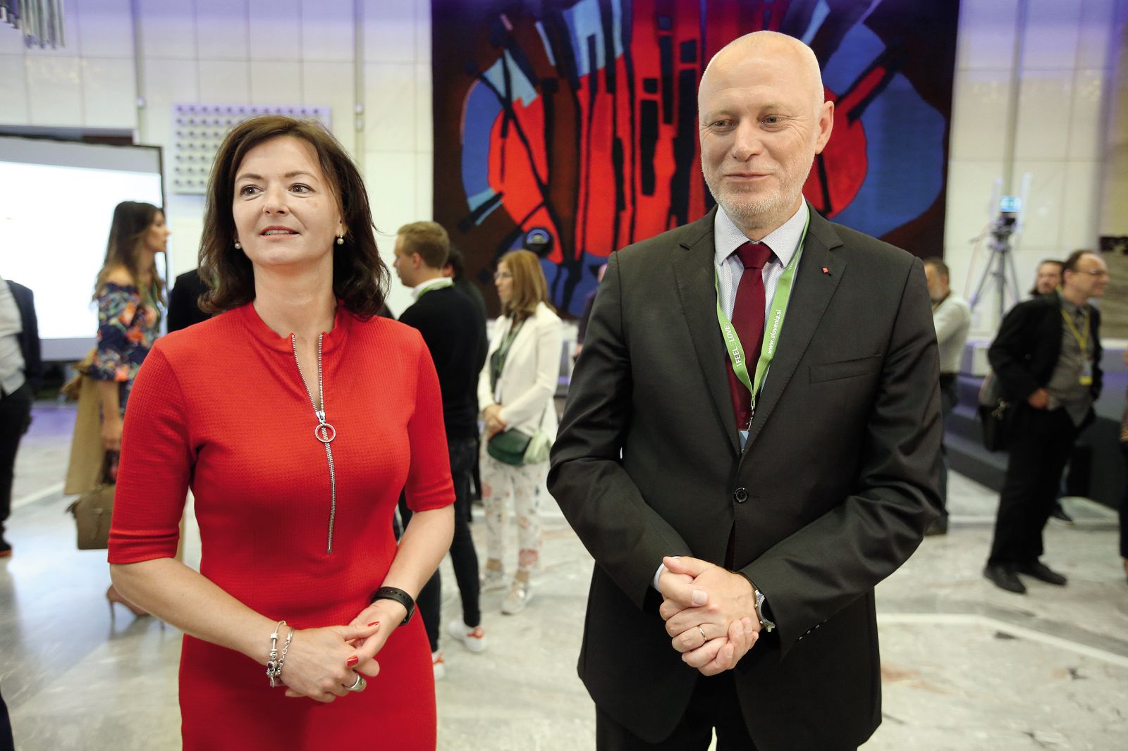 Tanja Fajon in Milan Brglez. Odhajajoča predsednica stranke SD in eden izmed kandidatov za njenega naslednika. Brglez je med trojico pretendentov za vrh strank gotovo najizkušenejši 