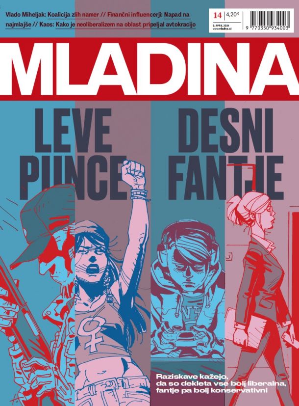 MLADINA 14 2024: LEVE PUNCE, DESNI FANTJE