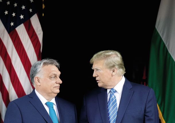 Viktor Orbán je 8. marca letos obiskal Donalda Trumpa na njegovem posestvu na Floridi 