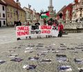 Sankcije proti Izraelu zdaj!, protestna akcija občanov, Glavni trg, MB