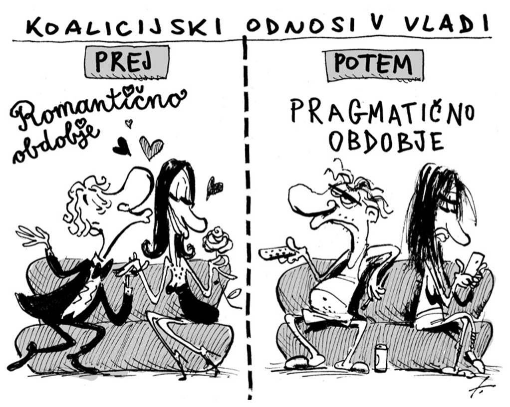 Golob / »V času pred volitvami ni romantike. Zdaj je predvolilni čas.«