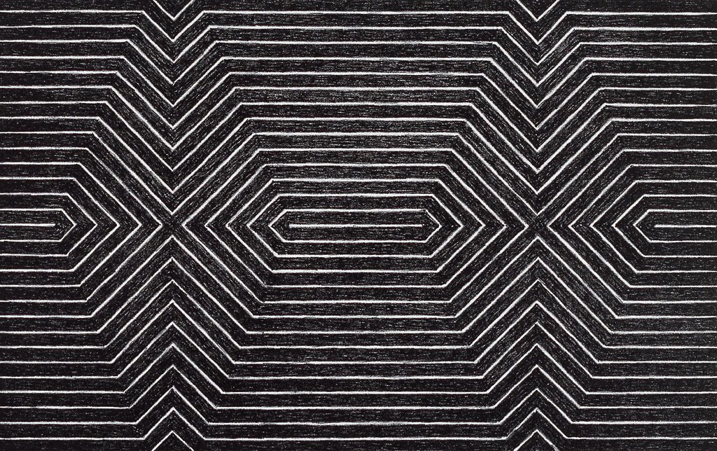 Frank Stella; Black Series II, 1967