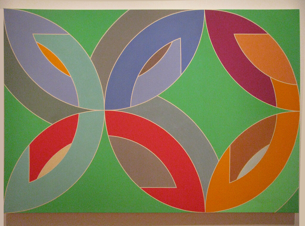 Frank Stella: Lac Laronge III, 1969.