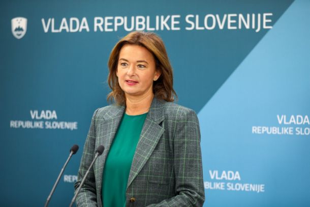 Slovenska ministrica za zunanje zadeve Tanja Fajon