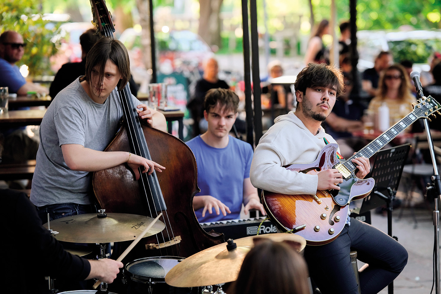 Mednarodni dan jazza, TG kvartet, Imago Sloveniae, LJ | Janez Zalaznik