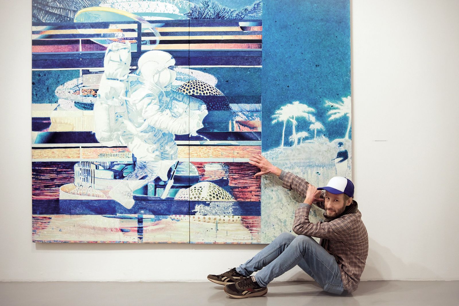 Uroš Weinberger: Neoantromi, Galerija Equrna, LJ | Janez Zalaznik