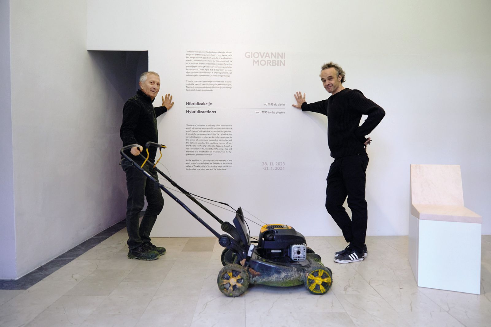 Giovanni Morbin: Hibridizakcije, od 1995 do danes; Galerija Vžigalica, LJ | Metod Blejec