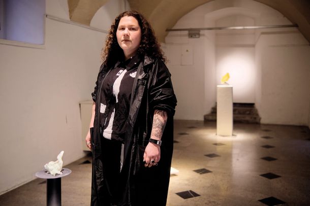 Sara Rman: Zrcaljenje brez konca, Stekleni atrij Mestne hiše, LJ