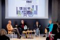 Literarno-umetniški večer ob razstavi Kras v barvi in verzu; Marko Arnež, Miroslav Košuta, Ani Palčič in Nelida Nemec, Grad Štanjel 