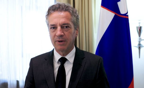 Premier Robert Golob v videonagovoru o priznanju Palestine
