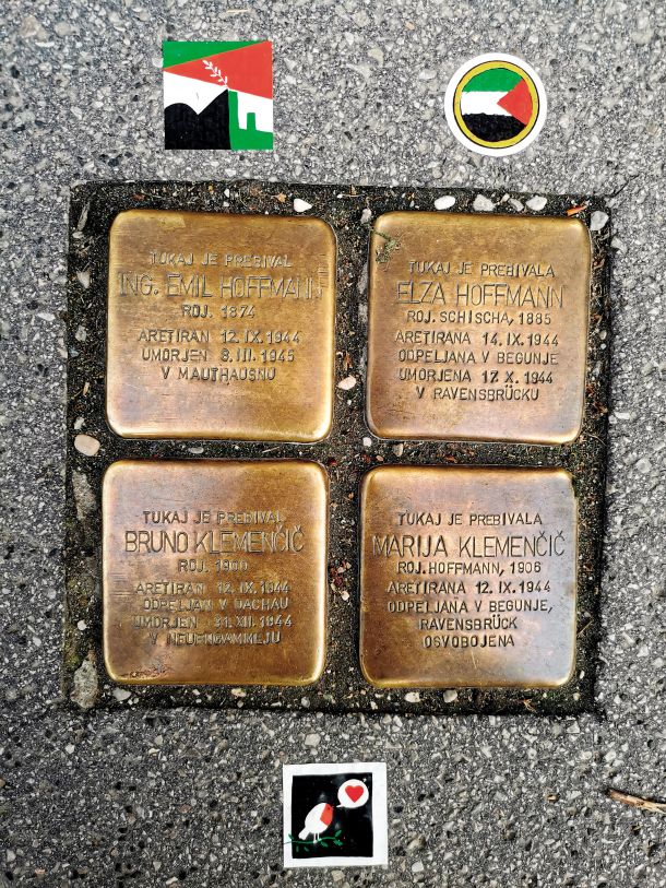 Združeni v spominu 1944/45 in 2023/24 na Resljevi cesti v Ljubljani