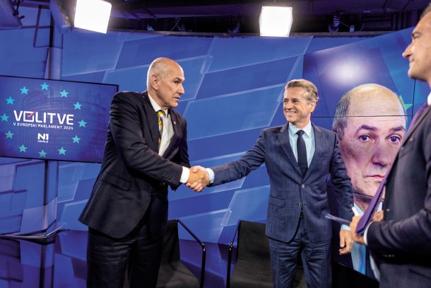 Soočenje Janeza Janše in Roberta Goloba na N1