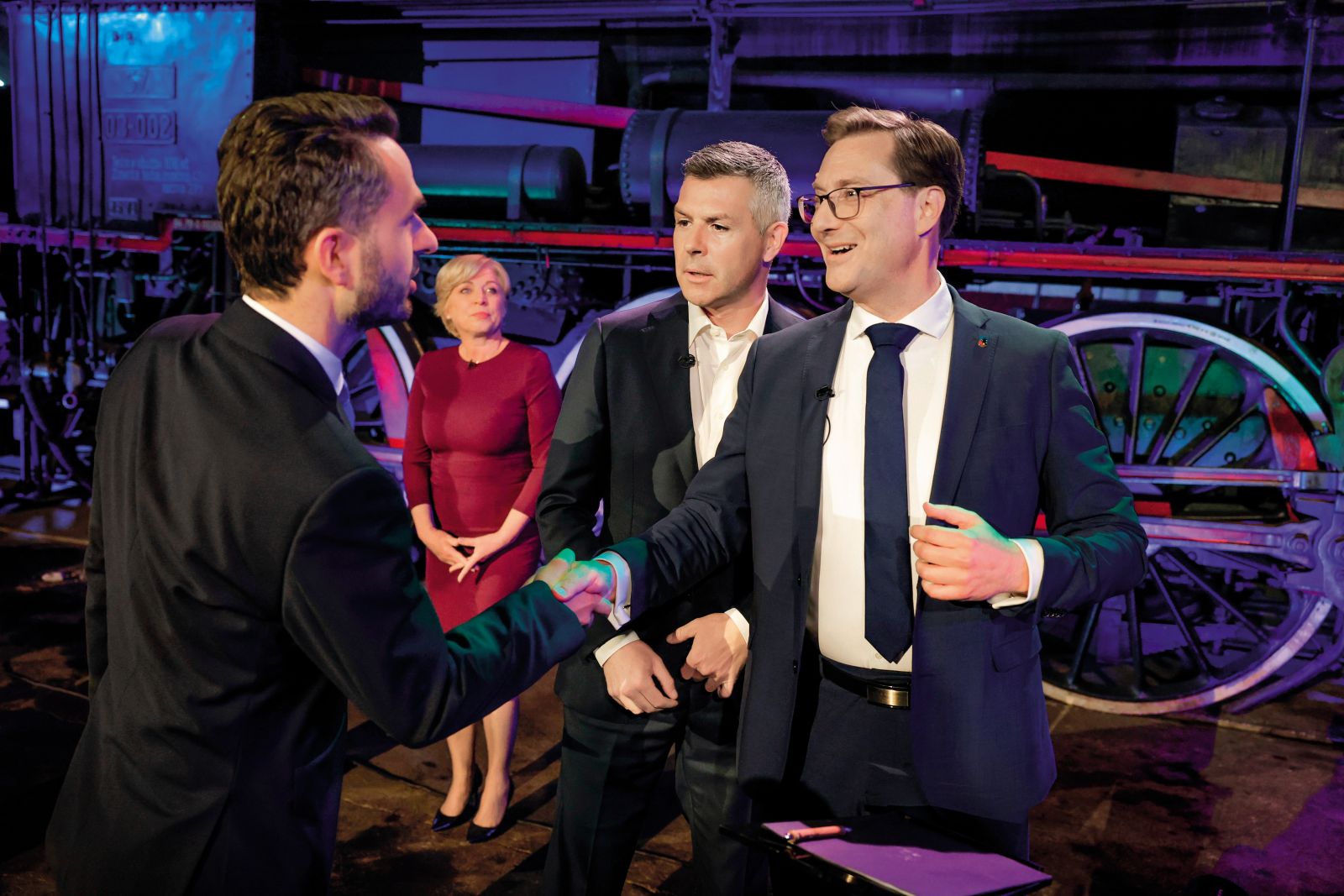 Soočenje kandidatov na POP TV v Železniškem muzeju