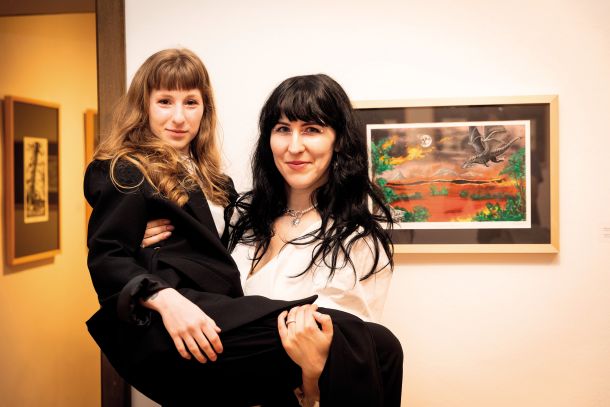 Maja Poljanc: Hortus conclusus; avtorica in Julija Lukovnjak, Jakčev dom, NM