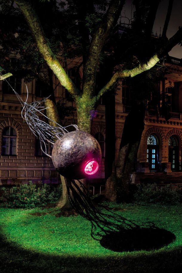 Matej Bizovičar: Kapsula, festival Svetlobna gverila, Valvasorjev park, LJ