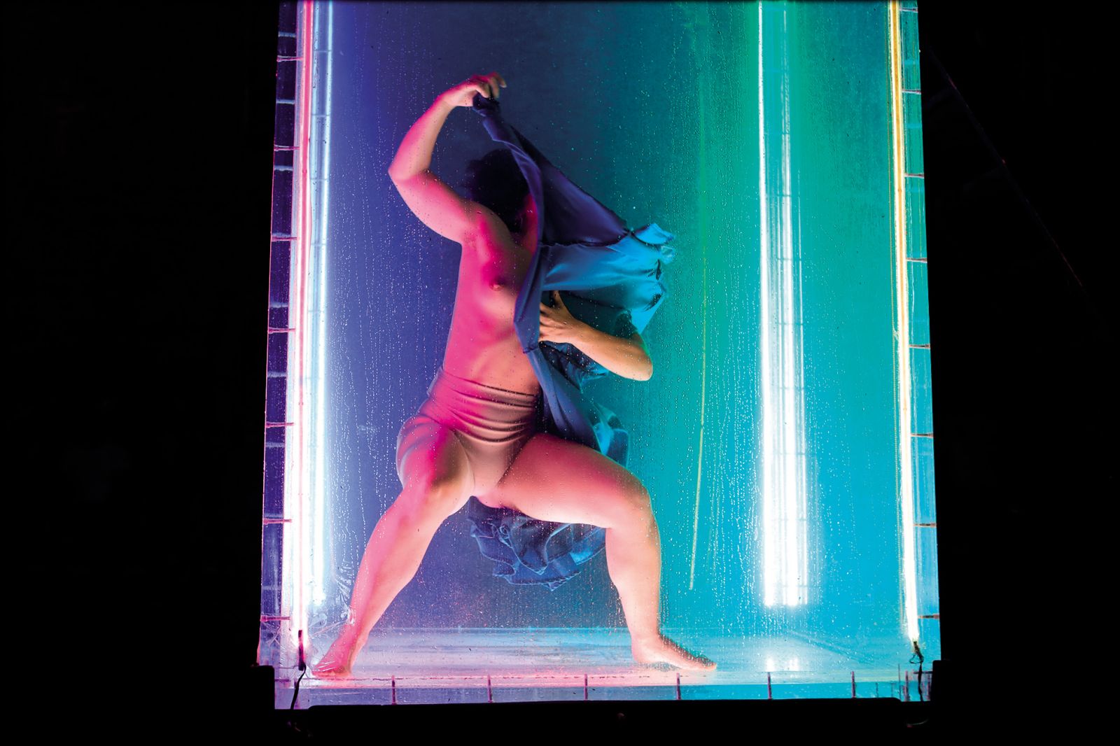 Maria Palma: Potopljeni glas; pod Fabianijevim mostom, 17. Klovnbuf festival, LJ | Sunčan Stone