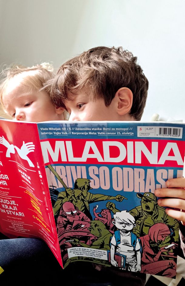 Stripi Mladine zanimivi za vse generacije 