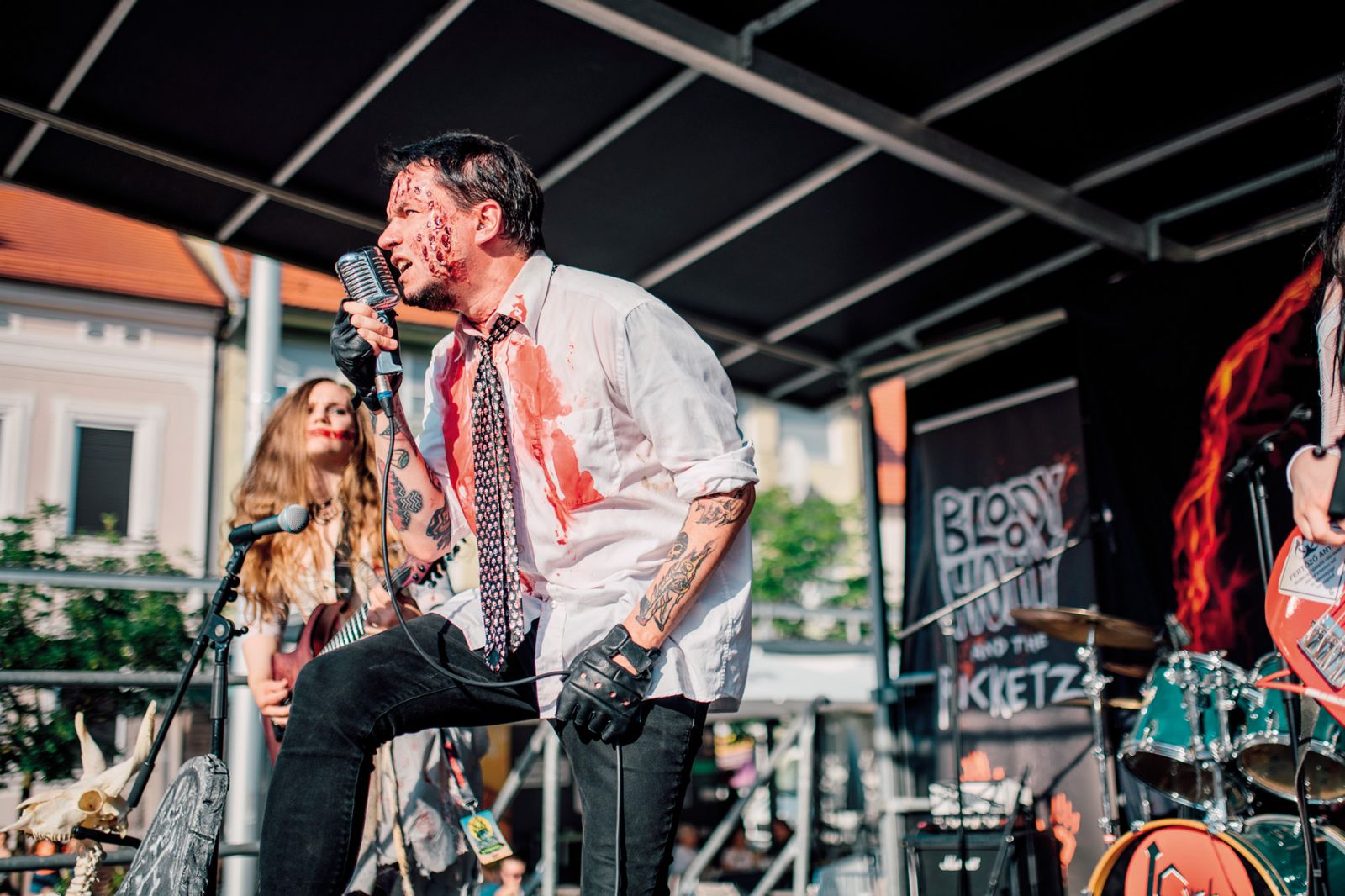 Bloody Holly and the Ricketz; Grossmannov festival fantastičnega filma in vina, Ljutomer | Špela Jambriško