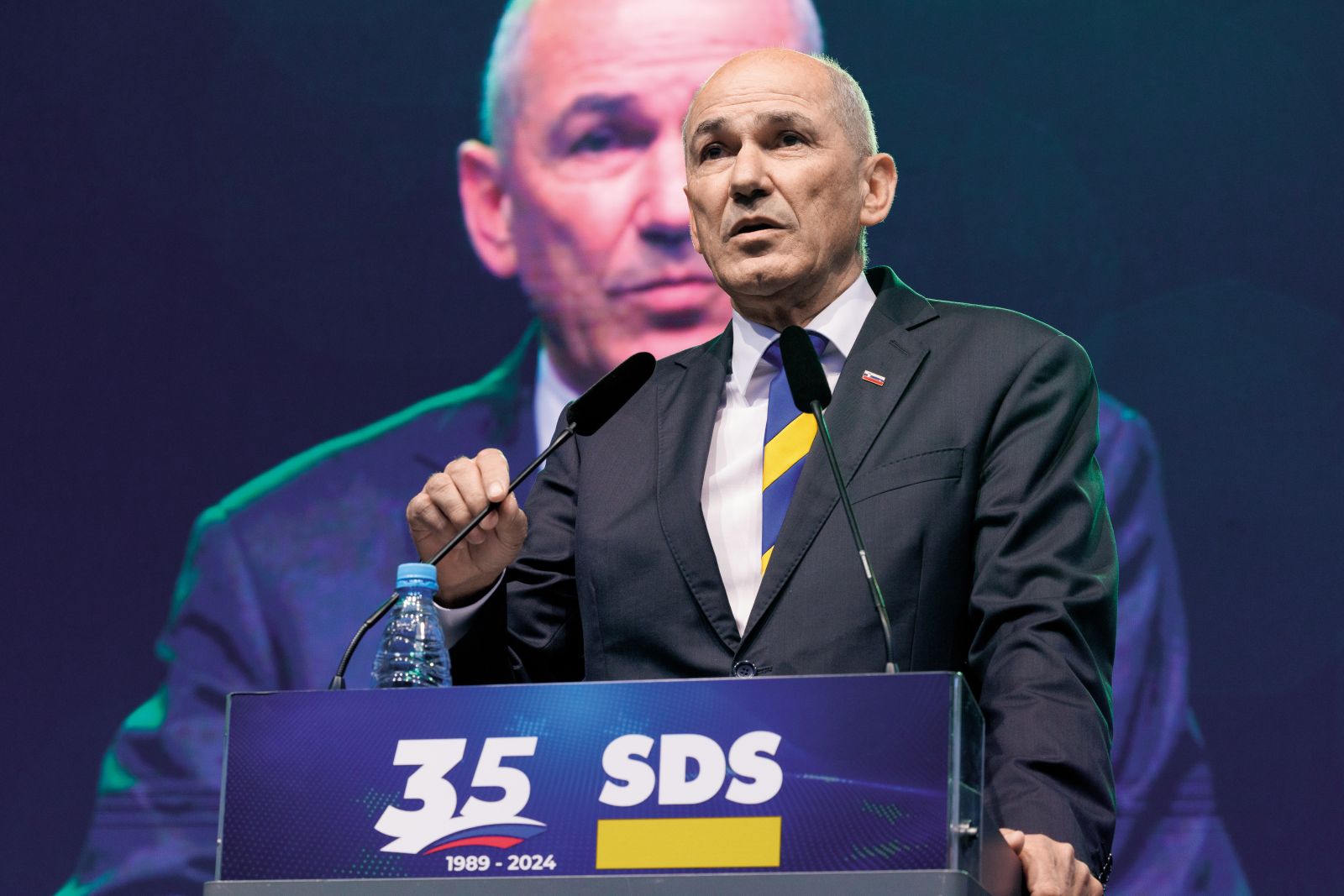Janez Janša, večni predsednik stranke SDS