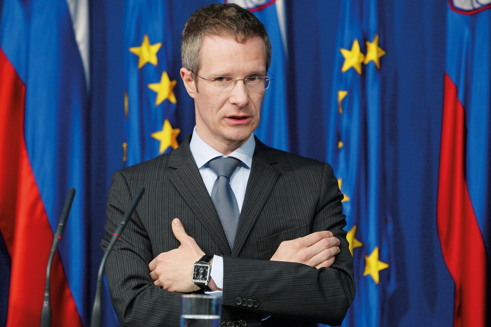 Guverner Banke Slovenije Boštjan Vasle