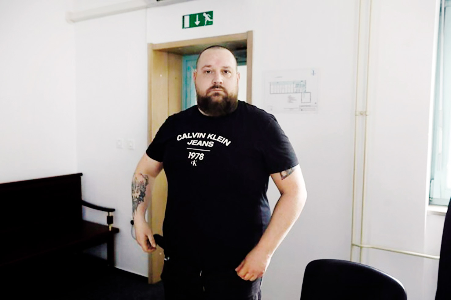 Urban Purgar na sodišču