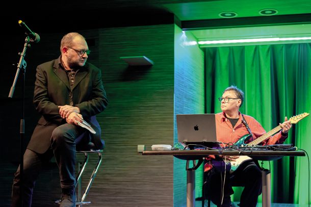 Večer PUNK poezije; Uroš Potočnik in Brane Zorman, Klub CD, LJ