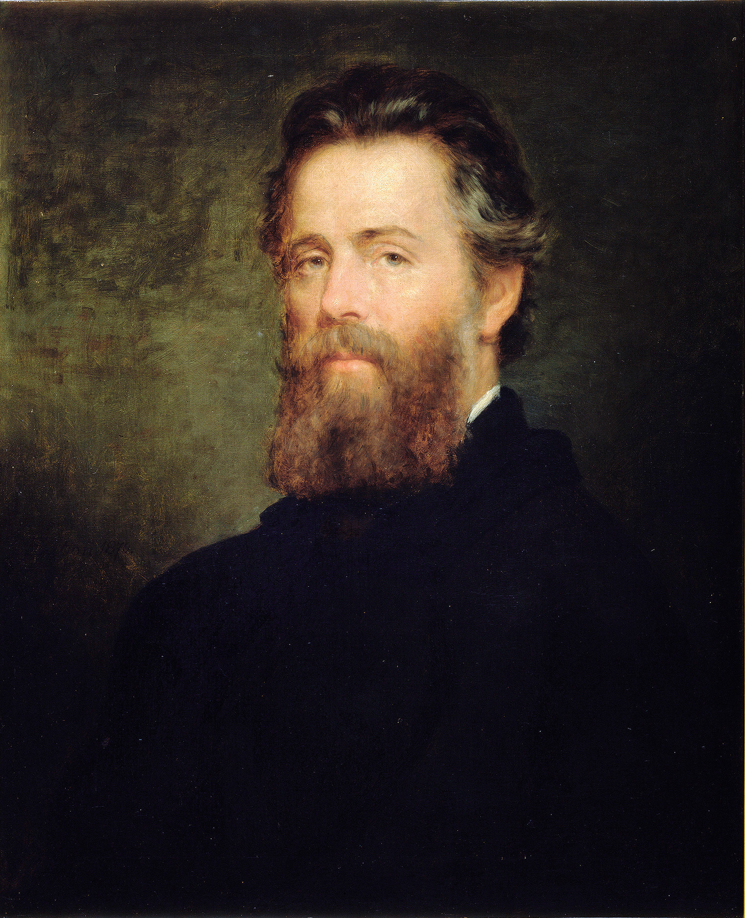 Herman Melville na sliki Josepha Oriela Eatona /