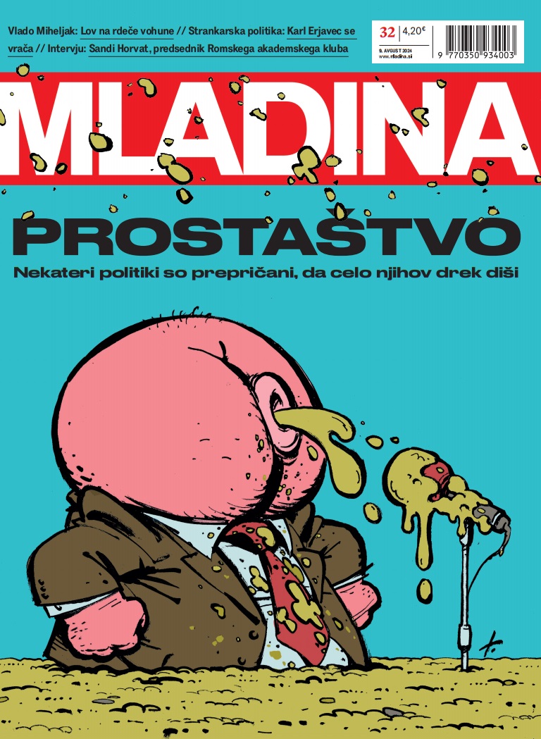 Naslovnica nove Mladine / PROSTAŠTVO