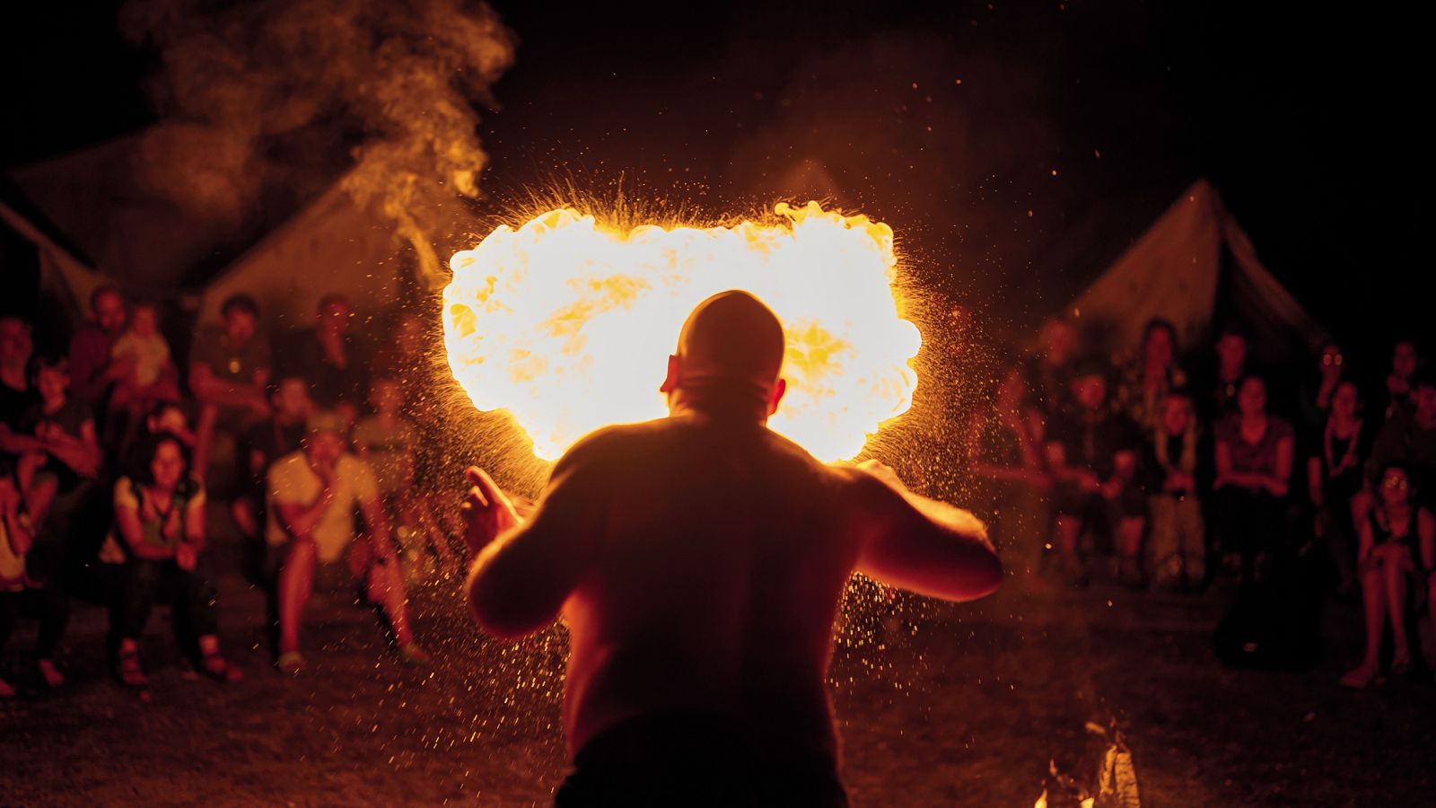 Taborniški indijanski dan v Kajuhovem taboru v Ribnem pri Bledu | Peter Vrčkovnik