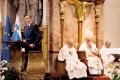 Borut Pahor kot slovesni govornik pri maši ob evropskem dnevu spomina na žrtve vseh totalitarnih in avtoritarnih režimov v ljubljanski stolnici