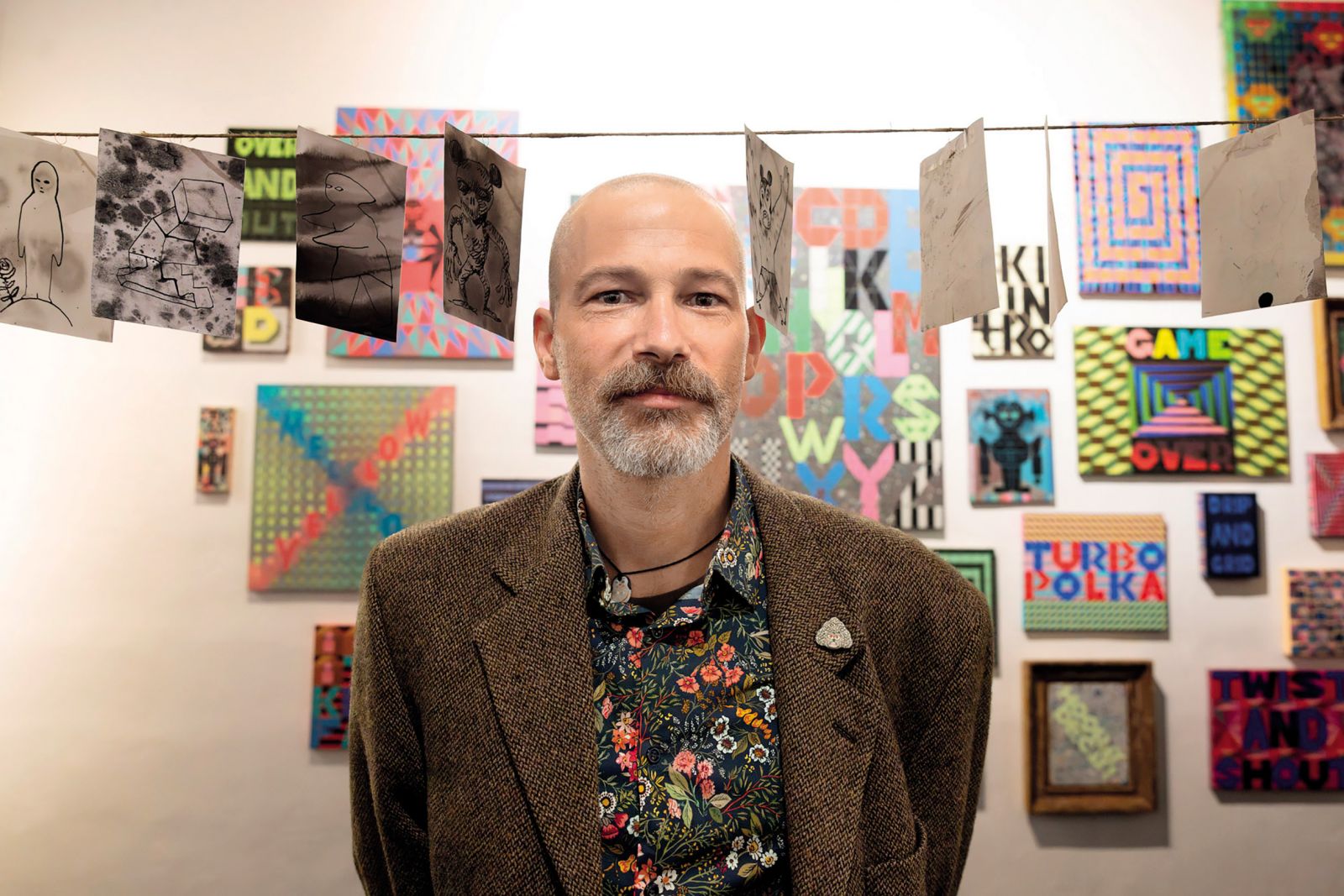 Miha Perne: Moja prva pregledna razstava, Galerija Alkatraz, 31-letnica AKC Metelkova mesto, LJ | Nada Žgank