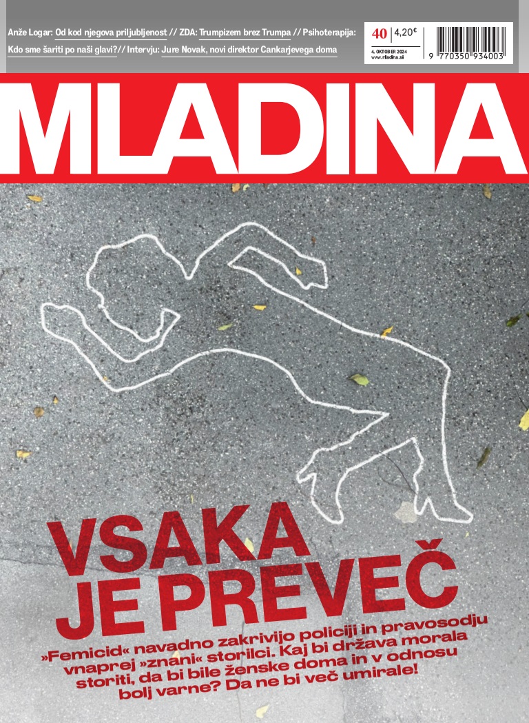 MLADINA 40 2024: VSAKA JE PREVEČ