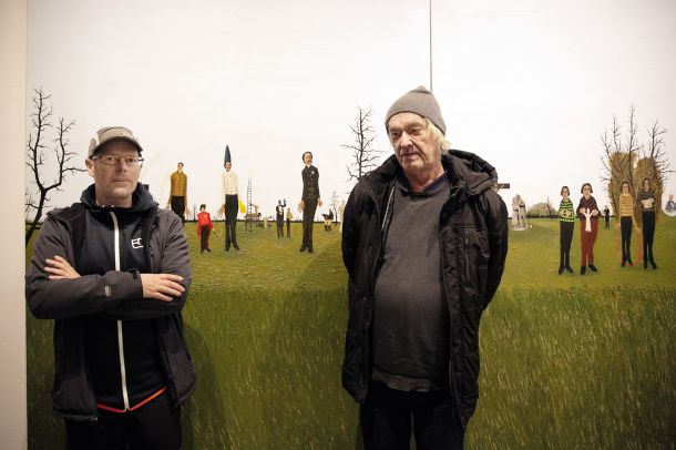 Matej Čepin: Resničnost pred resničnostjo; avtor in Miloš Bašin, Bežigrajska galerija 1, LJ 