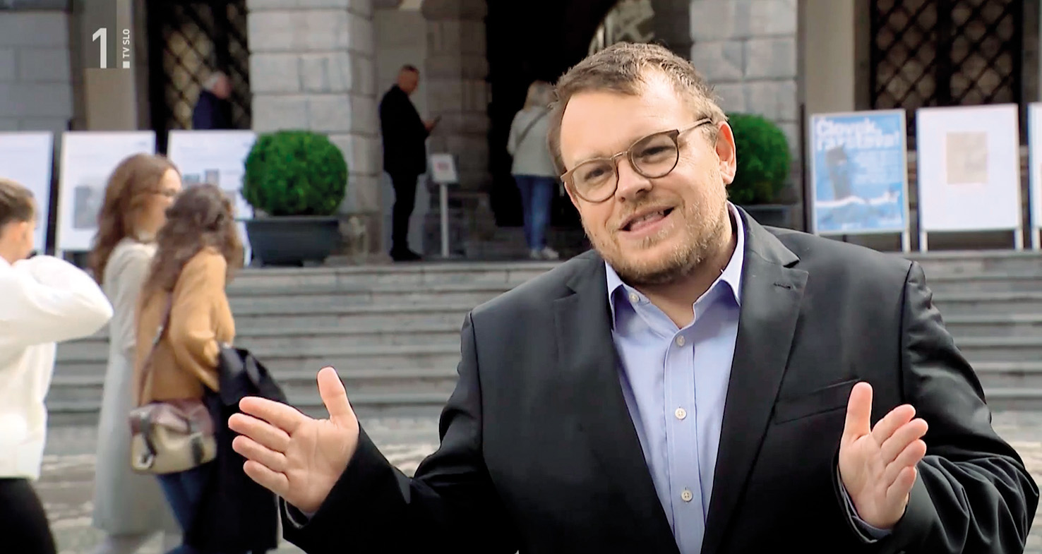 Minister za solidarno prihodnost Simon Maljevac v oddaji Tednik