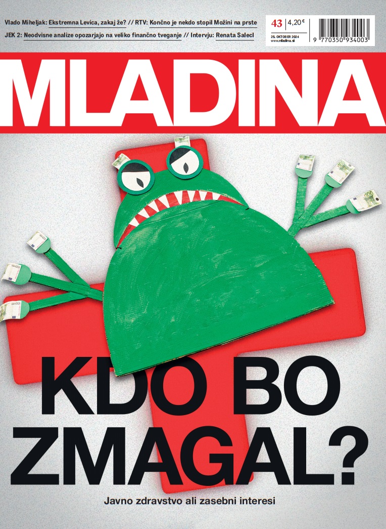 Nova naslovnica Mladine / KDO BO ZMAGAL?