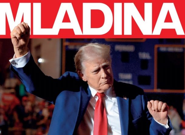 Naslovnica nove Mladine / KAJ, ČE ZMAGA?
