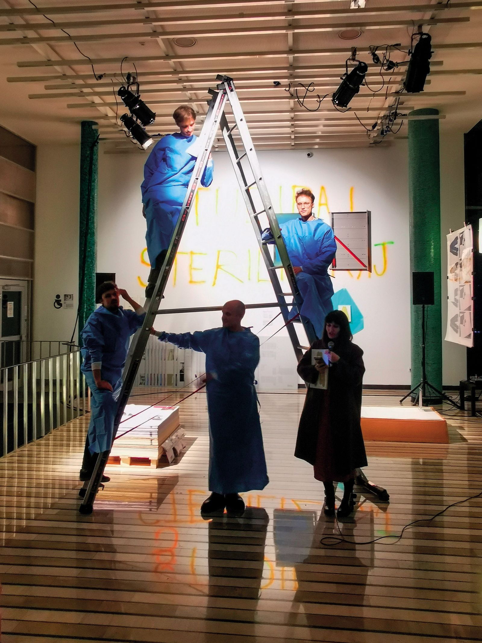 Kolektiv Arhiv: Sterilni študent, skupnostni projekt, UL ALUO in Kino Šiška, LJ | Borut Krajnc