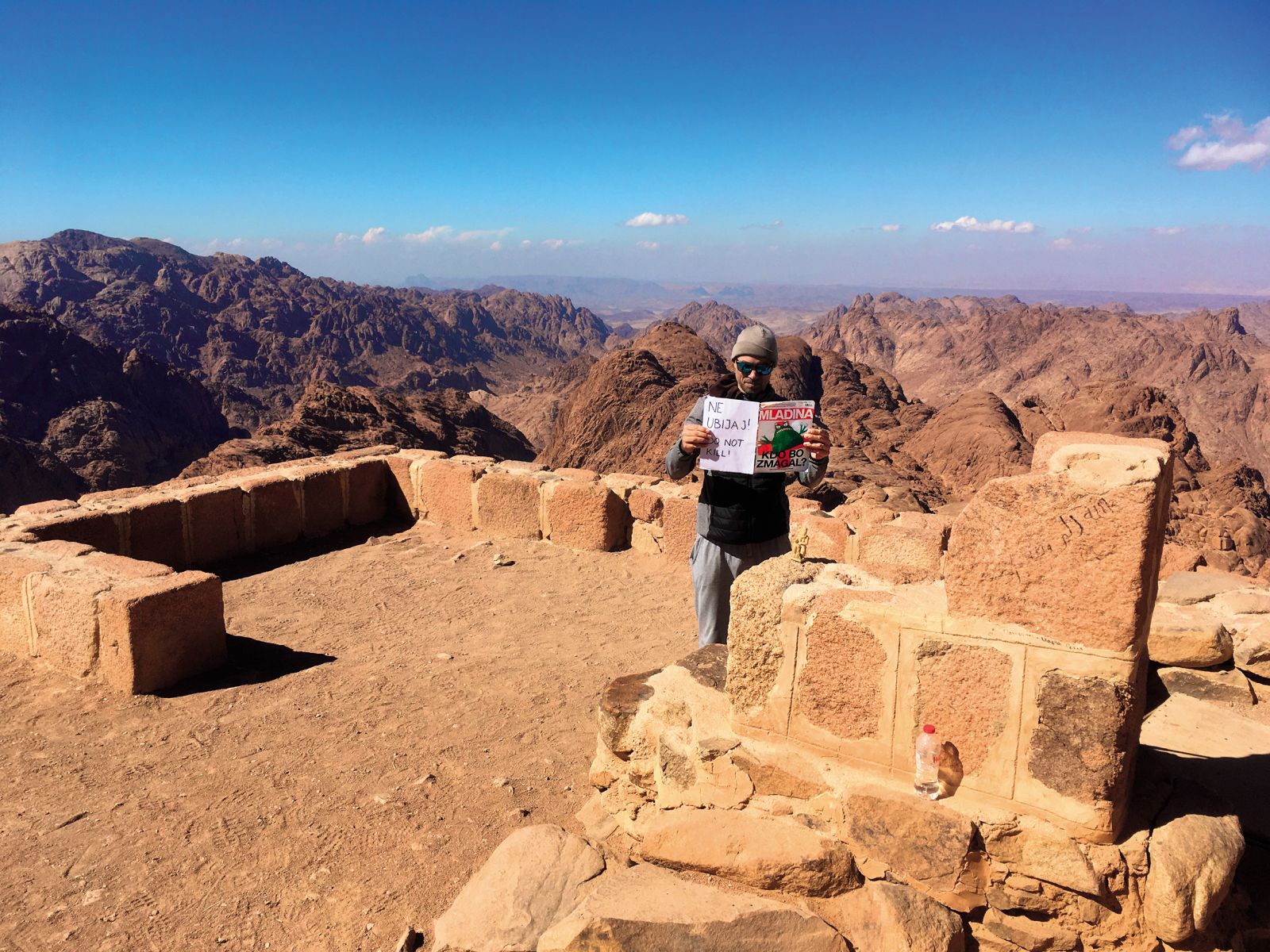 Na Mojzesovi gori, Sinaj, Egipt | beduin Džamil