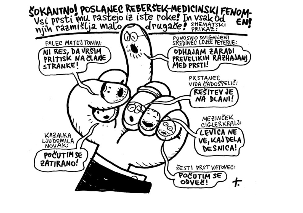 »Na roki imam pet prstov, vsi so različni, a rastejo iz iste roke«