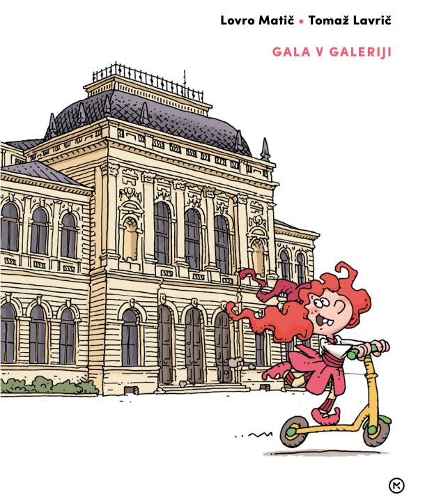 Naslovnica slikanice Gala v galeriji