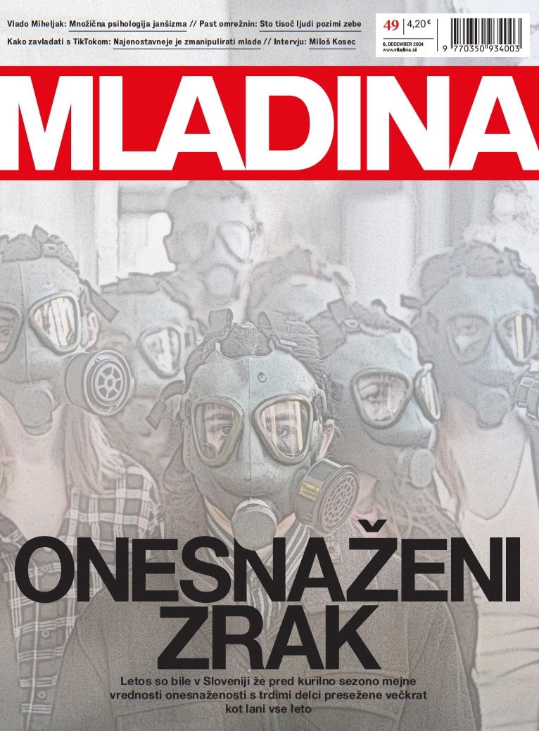 MLADINA 49 2024: ONESNAŽENI ZRAK
