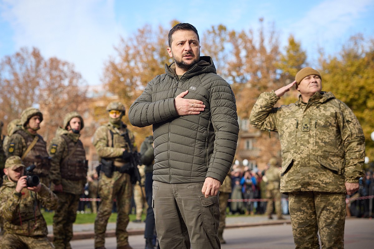 Volodimir Zelenski, ukrajinski predsednik