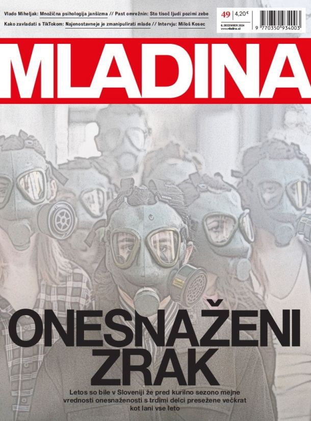 MLADINA 49 2024: ONESNAŽENI ZRAK