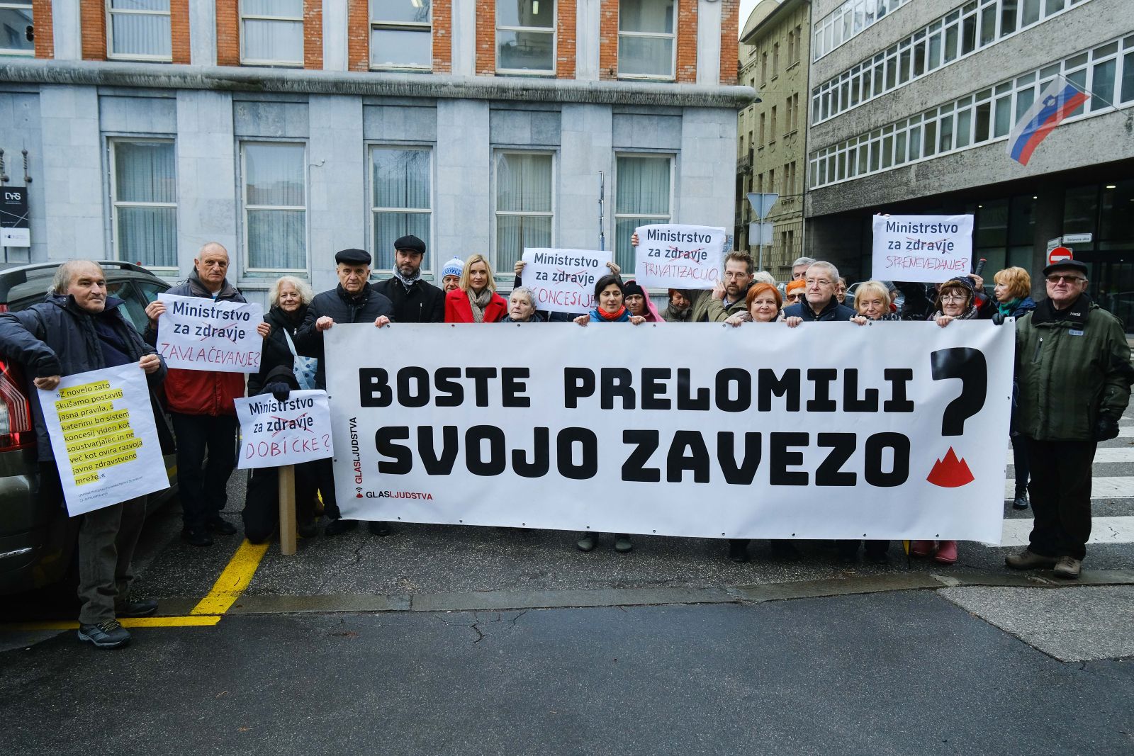 Današnja novinarska konferenca iniciiative Glas ljudstva